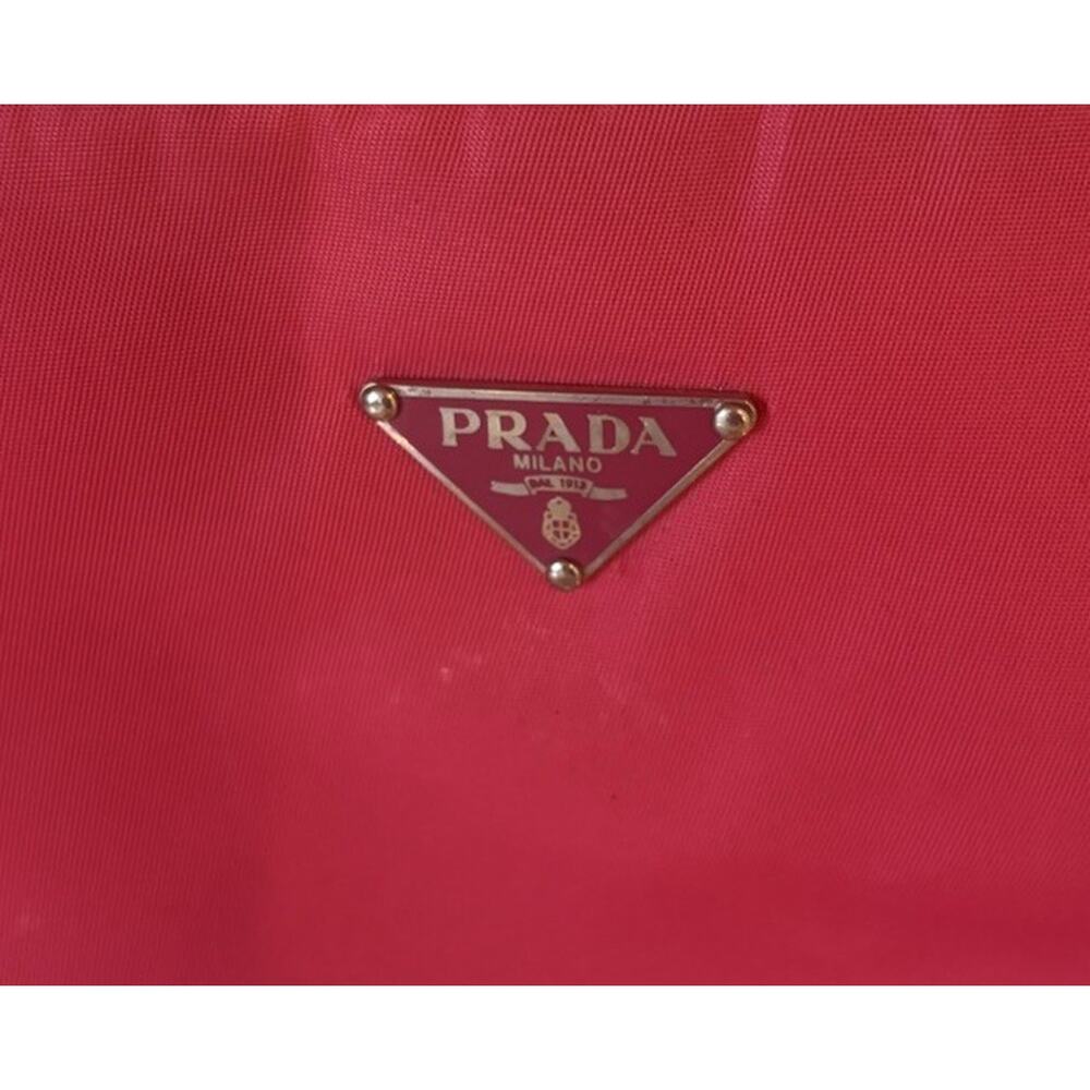 Prada Pink Tessuto Sport Nylon MV515 Italy With Card Card Y2K - Picture 4 of 5